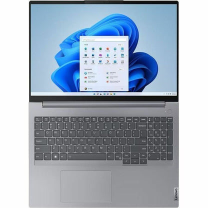 Ordinateur portable Lenovo ThinkBook 16 G6 IRL 21KH000AUS avec écran tactile 16 pouces - WUXGA - Intel Core i5 13e génération i5-1335U - 16 Go - SSD 512 Go - Clavier anglais (États-Unis) - Gris arctique 21KH000AUS