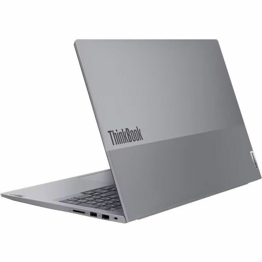 Ordinateur portable Lenovo ThinkBook 16 G6 IRL 21KH000AUS avec écran tactile 16 pouces - WUXGA - Intel Core i5 13e génération i5-1335U - 16 Go - SSD 512 Go - Clavier anglais (États-Unis) - Gris arctique 21KH000AUS