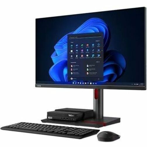 Ordinateur de bureau Lenovo ThinkCentre M80q Gen 4 12E90013US - Intel Core i5 13e génération i5-13500T - Technologie vPro - 16 Go - SSD 512 Go - Minuscule - Noir 12E90013US