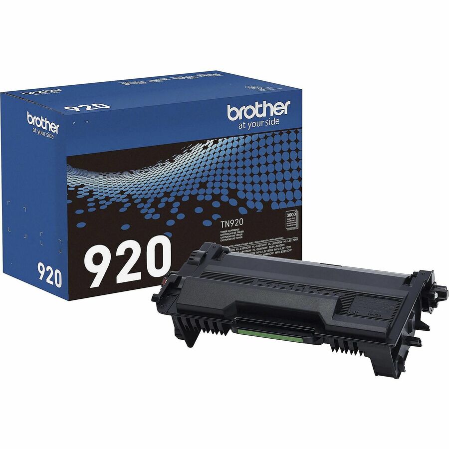 Cartouche de toner laser Brother d'origine à rendement standard - Noir - 1 unité TN920