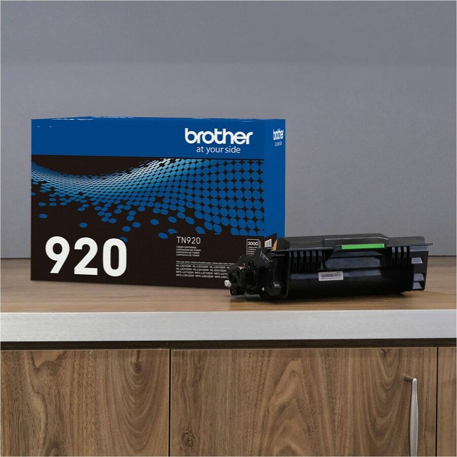 Cartouche de toner laser Brother d'origine à rendement standard - Noir - 1 unité TN920