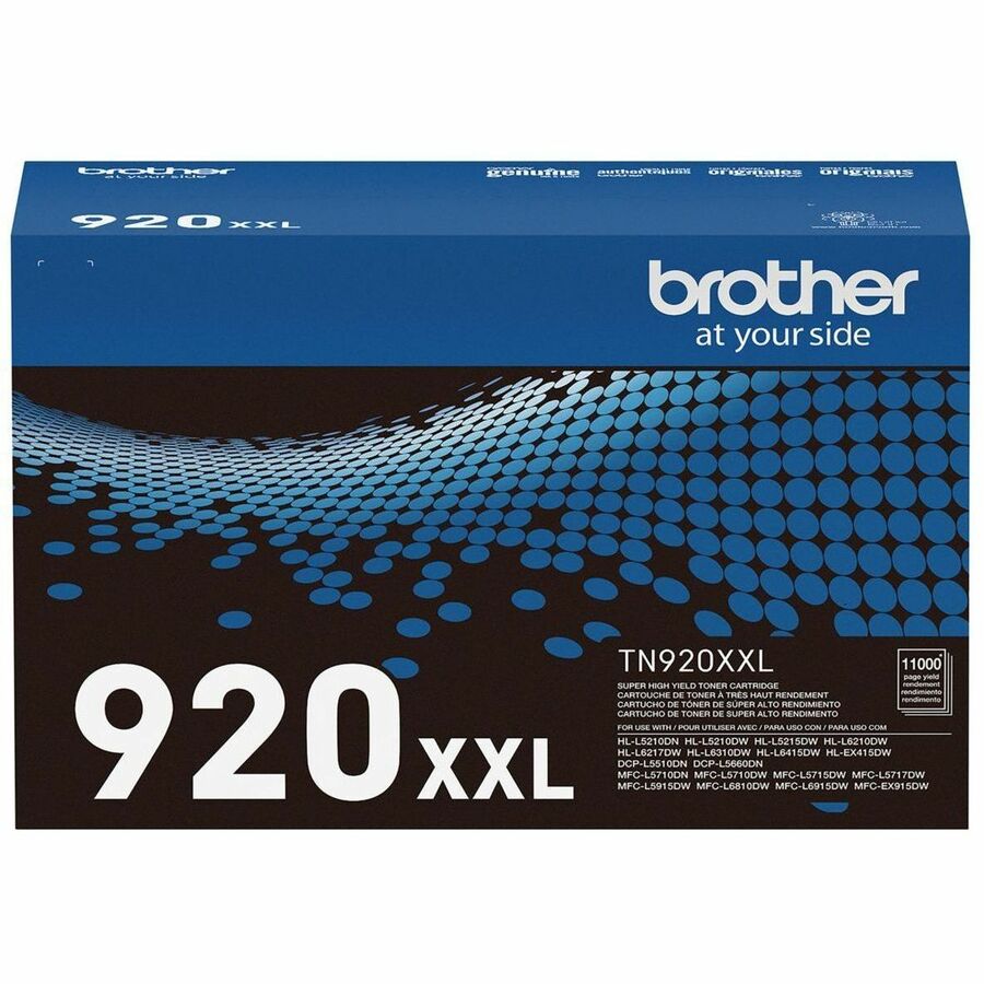 Cartouche de toner laser à très haut rendement d'origine Brother - Noir - 1 pièce TN920XXL