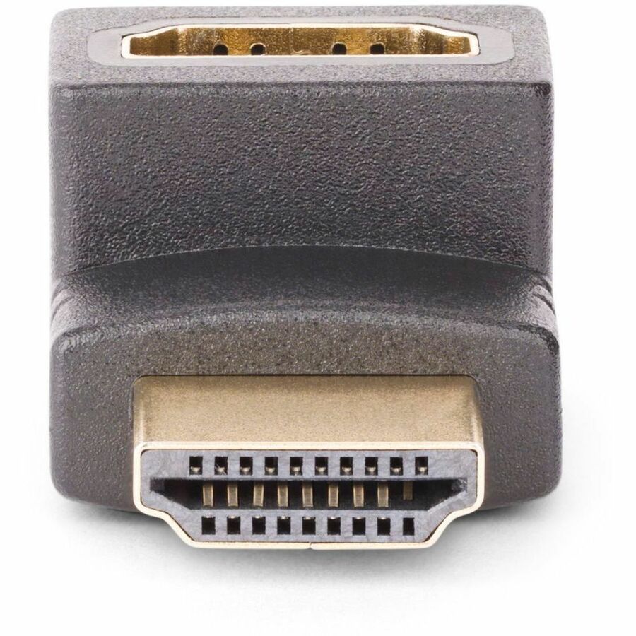 Adaptateur HDMI 2.0 coudé vers le bas StarTech.com, mâle vers femelle, économiseur de port HDMI coudé vertical à 90 degrés, 4K 60 Hz, extension de connecteur HDMI haute vitesse HDMI2HDMIMFDN