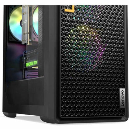 Ordinateur de bureau de jeu Lenovo Legion T5 26ARA8 90UX0015US - AMD Ryzen 7 7700 - 32 Go - SSD 1 To - Tour - Gris orage 90UX0015US