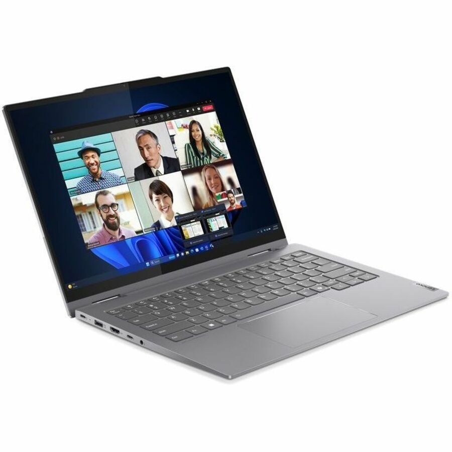Lenovo ThinkBook 14 G4 IML 21MX000GUS Ordinateur portable convertible 2 en 1 à écran tactile 14" - WUXGA - Intel Core Ultra 7 155U - 16 Go - SSD 512 Go - Clavier anglais (États-Unis) - Gris Luna 21MX000GUS