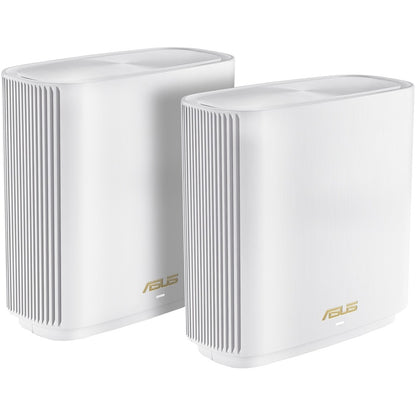 Asus ZenWiFi ET8 ET8 (W-2-PK) Wi-Fi 6 IEEE 802.11ax  Wireless Router ET8 (W-2-PK)