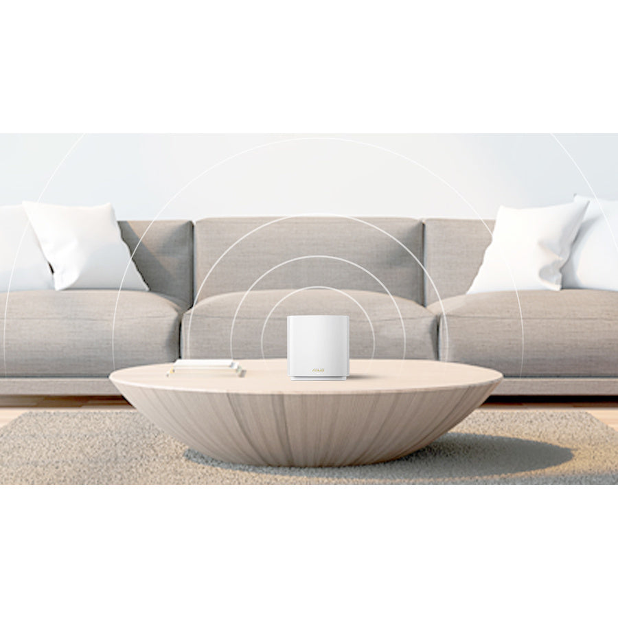 Asus ZenWiFi ET8 ET8 (W-2-PK) Wi-Fi 6 IEEE 802.11ax  Wireless Router ET8 (W-2-PK)