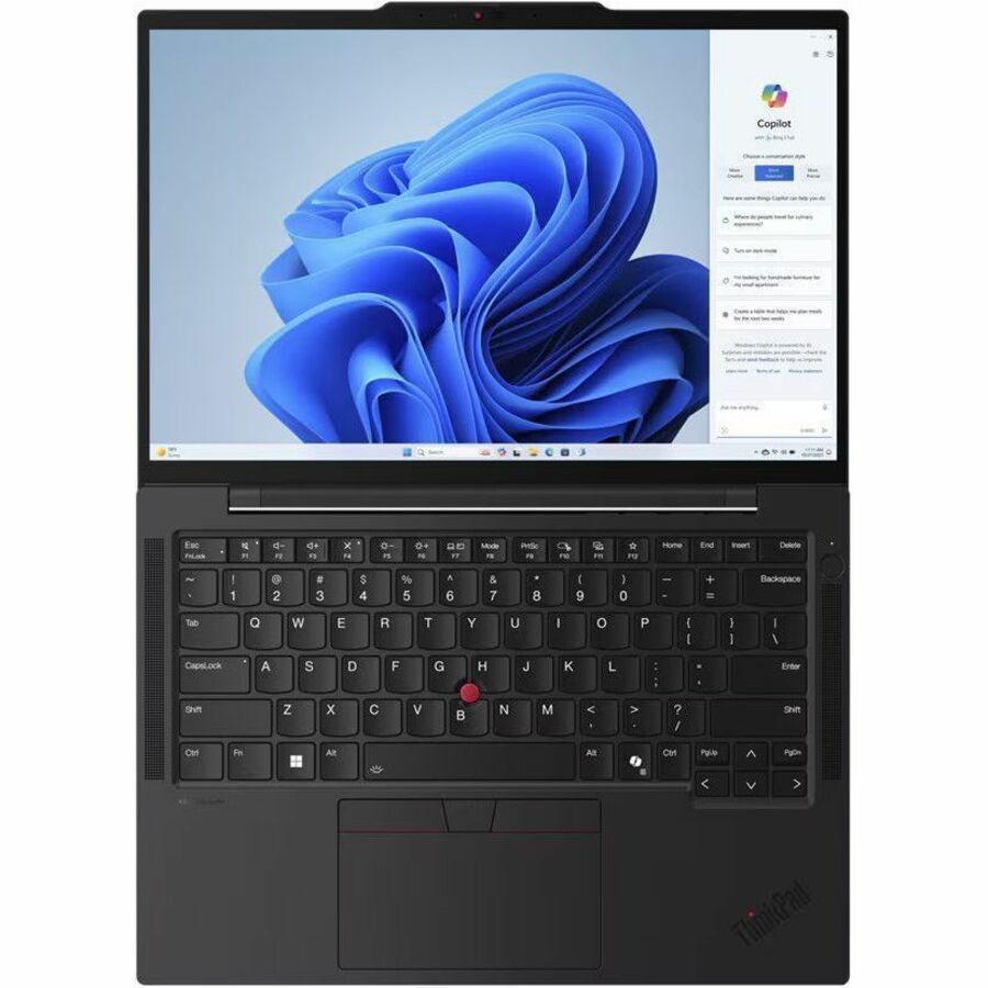 Ordinateur portable Lenovo ThinkPad T14s Gen 5 21LS0058US 14" - WUXGA - Intel Core Ultra 7 155U - 16 Go - SSD 512 Go - Clavier anglais - Noir 21LS0058US