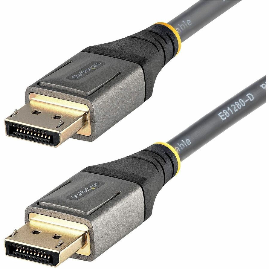 Câble DisplayPort 1.4 StarTech.com de 30 cm, 8K 60 Hz HDR10, vidéo UHD 4K 120 Hz, cordon d'écran DP vers DP, câble DP 1.4, M/M DP14VMM1F