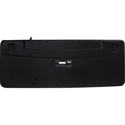 Clavier de bureau multimédia Adesso Luminous 4X à gros caractères AKB-132UY