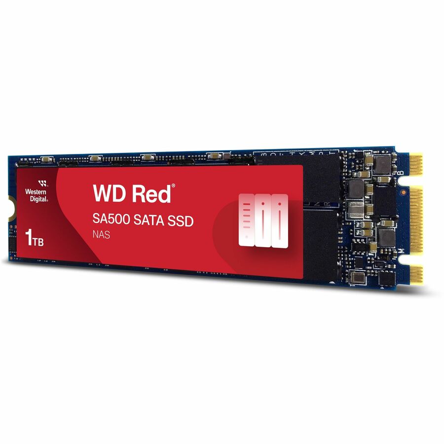 Disque SSD Western Digital Red WDS100T1R0B 1 To - M.2 2280 interne - SATA (SATA/600) WDS100T1R0B