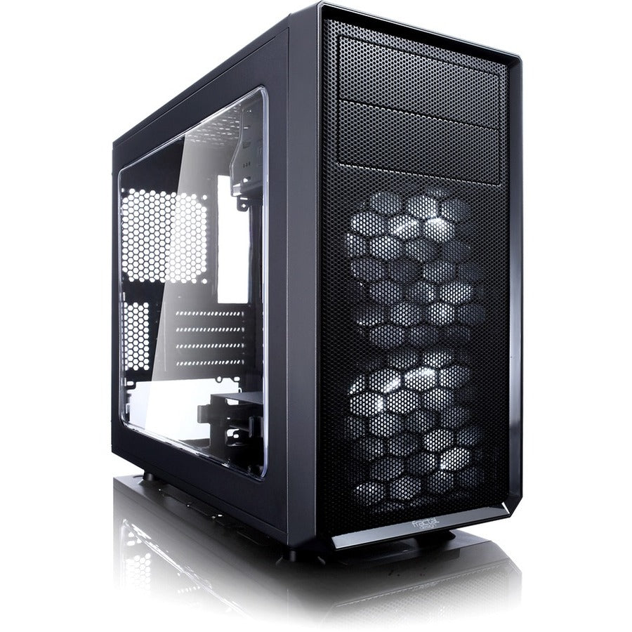 Boîtier d'ordinateur Fractal Design Focus G avec fenêtre latérale FD-CA-FOCUS-BK-W
