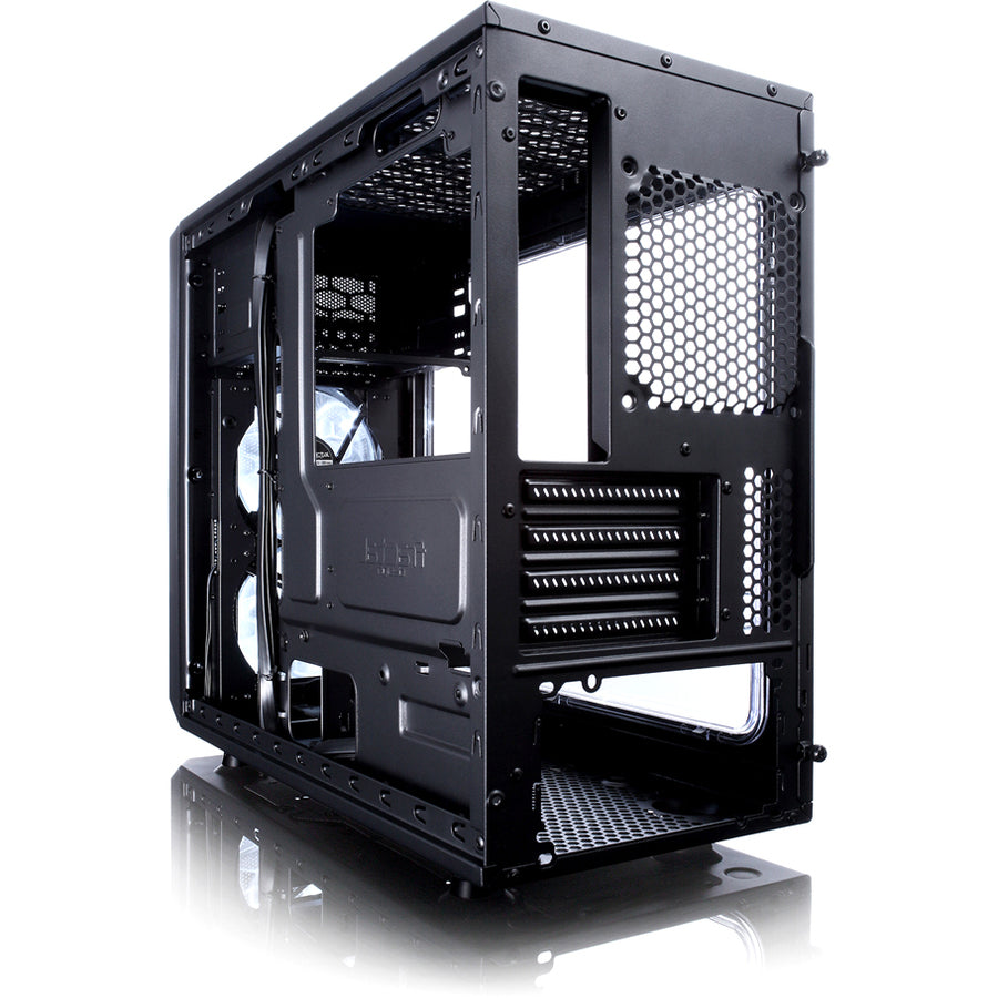 Boîtier d'ordinateur Fractal Design Focus G avec fenêtre latérale FD-CA-FOCUS-BK-W