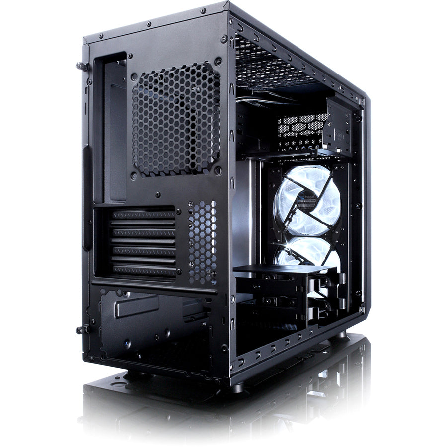Boîtier d'ordinateur Fractal Design Focus G avec fenêtre latérale FD-CA-FOCUS-BK-W