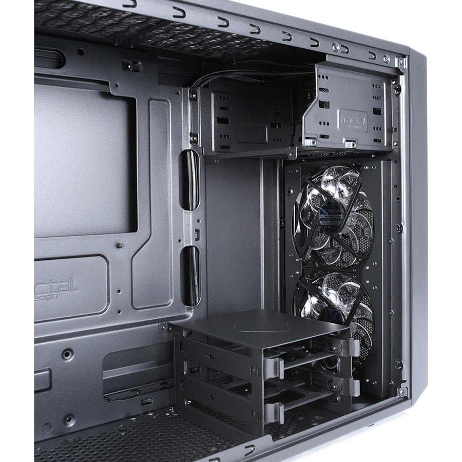 Boîtier d'ordinateur Fractal Design Focus G avec fenêtre latérale FD-CA-FOCUS-BK-W