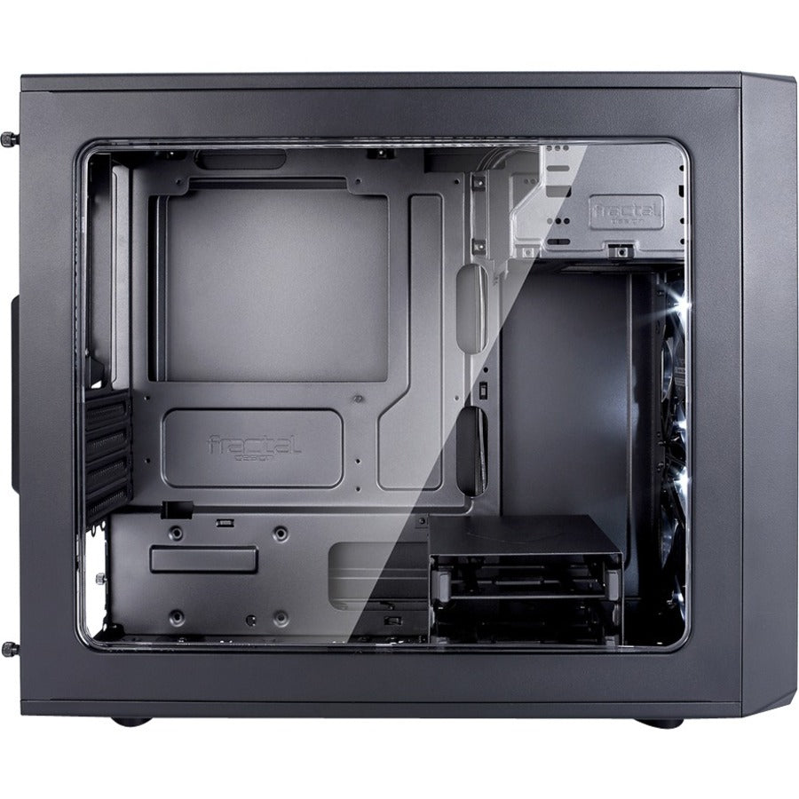 Boîtier d'ordinateur Fractal Design Focus G avec fenêtre latérale FD-CA-FOCUS-BK-W