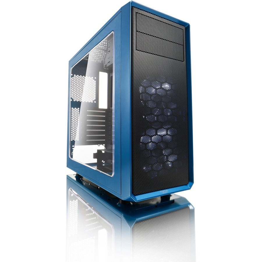 Boîtier d'ordinateur Fractal Design Focus G avec panneau latéral vitré FD-CA-FOCUS-BU-W