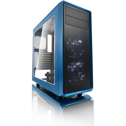 Boîtier d'ordinateur Fractal Design Focus G avec panneau latéral vitré FD-CA-FOCUS-BU-W