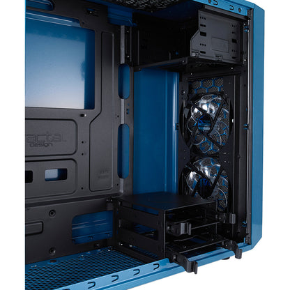 Boîtier d'ordinateur Fractal Design Focus G avec panneau latéral vitré FD-CA-FOCUS-BU-W