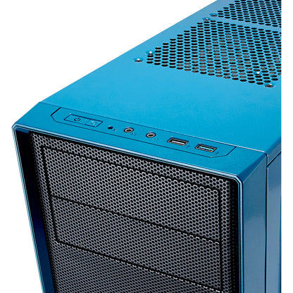 Boîtier d'ordinateur Fractal Design Focus G avec panneau latéral vitré FD-CA-FOCUS-BU-W