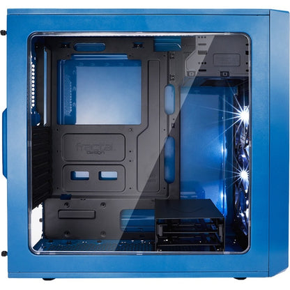 Boîtier d'ordinateur Fractal Design Focus G avec panneau latéral vitré FD-CA-FOCUS-BU-W