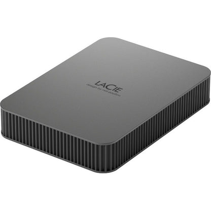 LaCie Mobile Drive Secure STLR5000400 5 TB Portable Hard Drive - 2.5" External - Space Gray STLR5000400