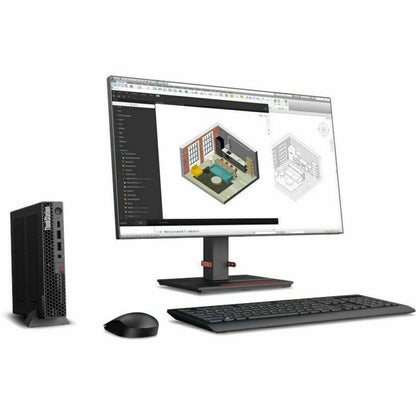 Lenovo ThinkStation P3 30H00014US Workstation - 1 x Intel Core i7 13th Gen i7-13700T - 32 GB - 1 TB SSD - Tiny - Black 30H00014US