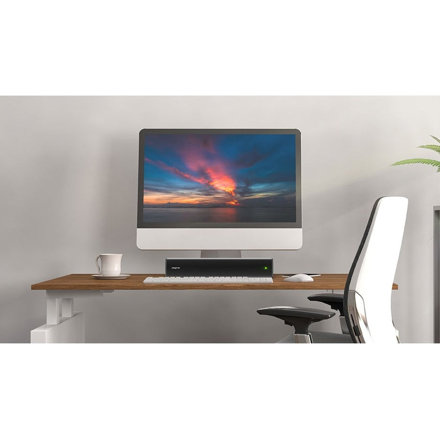 Barre de son portable Bluetooth Creative Stage Air V2 2.0 - 10 W RMS - Noir 51MF8395AA000