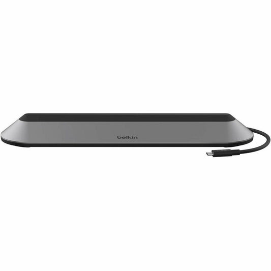Station d'accueil universelle USB-C 11 en 1 Belkin - USB 3.2 - 10 Gbit/s - 100 W - 2 x HDMI, 1 x VGA, 2 x USB-A, 1 x USB-C - Gris INC014BTSGY