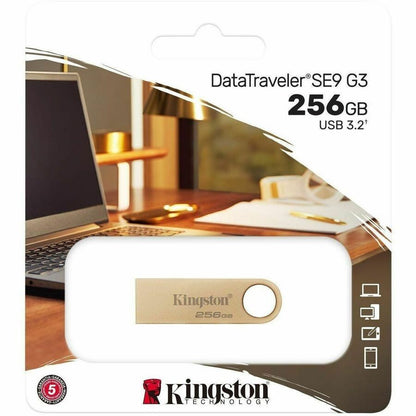 Clé USB 3.2 (1ère génération) Kingston DataTraveler SE9 G3 256 Go DTSE9G3/256GBCR