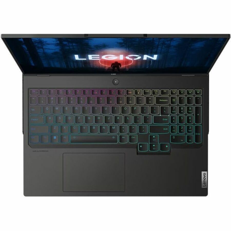 Ordinateur portable de jeu Lenovo Legion Pro 7 16ARX8H 82WS003KUS 16" - WQXGA - AMD Ryzen 9 7945HX - 32 Go - SSD 2 To - Clavier anglais (États-Unis) - Gris onyx 82WS003KUS