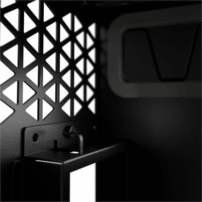 Boîtier PC Corsair iCUE LINK 6500X RGB ATX à double chambre et demi-tour - Noir CC-9011269-WW
