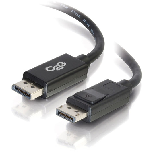 Câble DisplayPort C2G de 3 pieds avec loquets 8K UHD M/M - Noir 54400