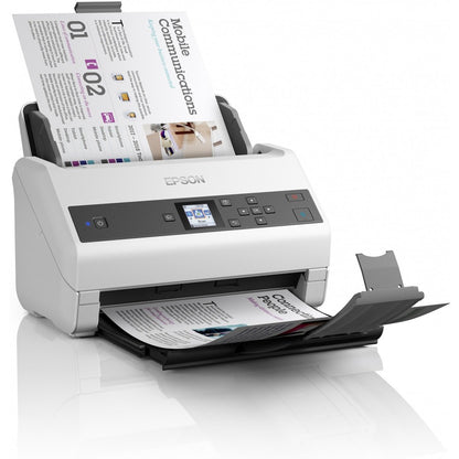 Epson WorkForce DS-870 Sheetfed Scanner - 600 dpi Optical B11B250201