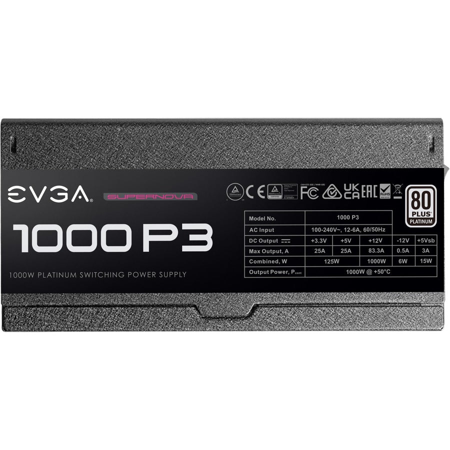 Alimentation EVGA SuperNOVA P3 1000 W 220-P3-1000-X1