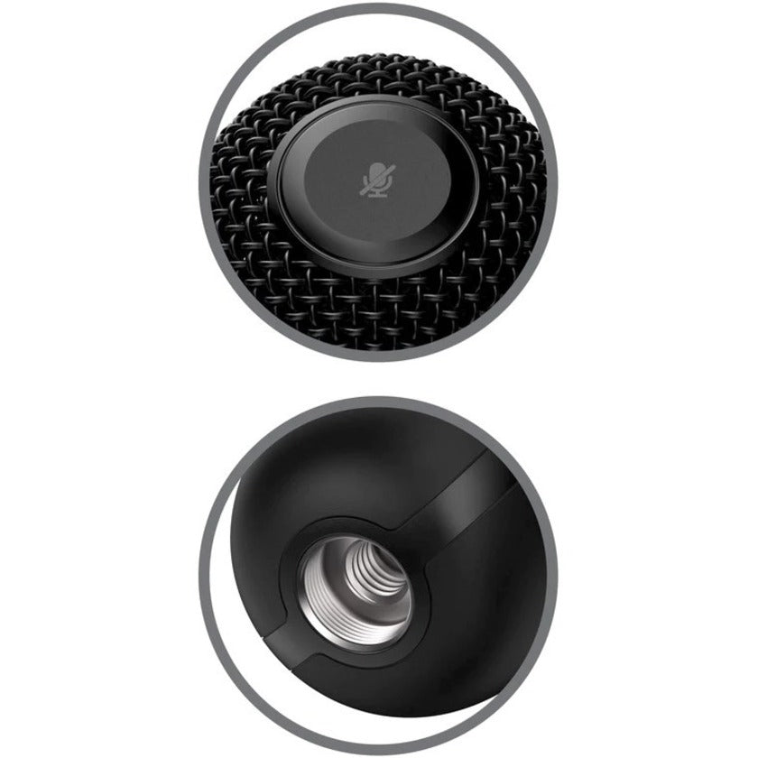 HyperX SoloCast Wired Condenser Microphone - Black 4P5P8AA