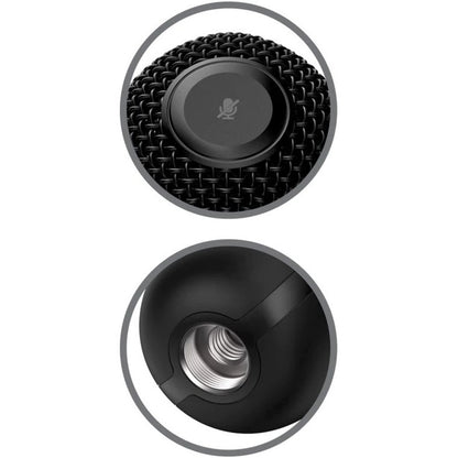 HyperX SoloCast Wired Condenser Microphone - Black 4P5P8AA