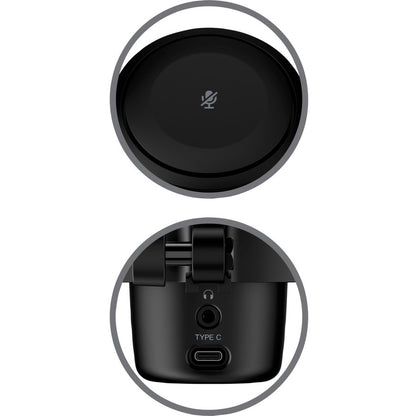 Microphone filaire HyperX DuoCast - Noir 4P5E2AA