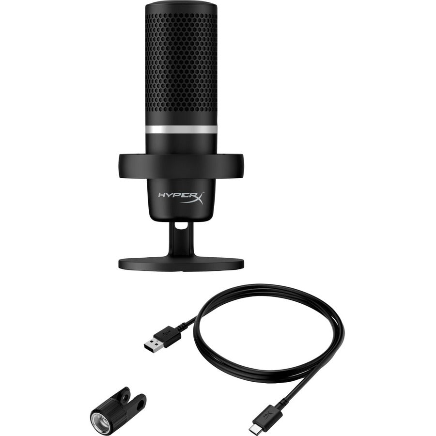 Microphone filaire HyperX DuoCast - Noir 4P5E2AA