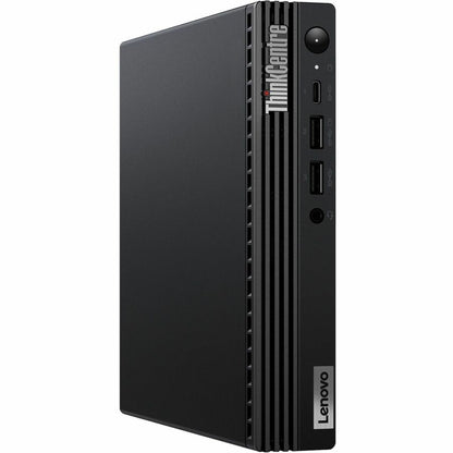 Ordinateur de bureau Lenovo ThinkCentre M80q Gen 3 11U10054US - Intel Core i5 12e génération i5-12500T - Technologie vPro - 16 Go - SSD 256 Go - Minuscule - Noir 11U10054US