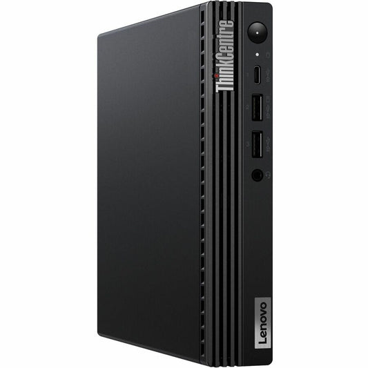 Ordinateur de bureau Lenovo ThinkCentre M80q Gen 3 11U10054US - Intel Core i5 12e génération i5-12500T - Technologie vPro - 16 Go - SSD 256 Go - Minuscule - Noir 11U10054US