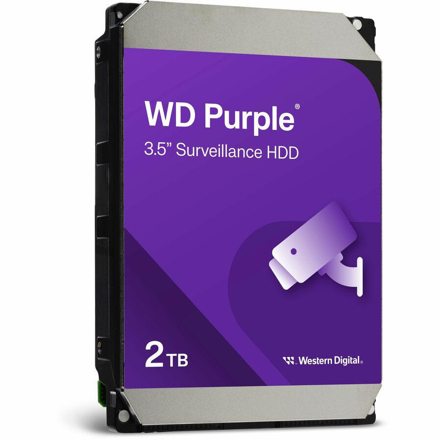 Disque dur WD Purple WD23PURZ 2 To - 3,5" interne - SATA - Violet WD23PURZ
