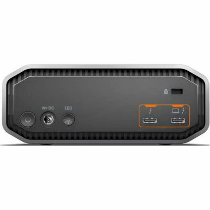 SanDisk Professional G-DRIVE PROJECT 12 TB Portable Rugged Hard Drive - External - Gray SDPHG1H-012T-NBAAD