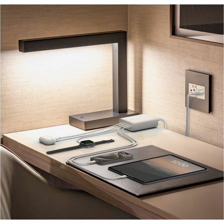 Chargeur Belkin BoostCharge Pro 200 W 4 ports USB-C GaN WCH015DQWH