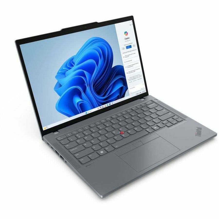 Ordinateur portable Lenovo ThinkPad T14 Gen 5 21ML006MUS 14" à écran tactile - WUXGA - Intel Core Ultra 7 155U - 32 Go - SSD 512 Go - Clavier anglais - Gris 21ML006MUS