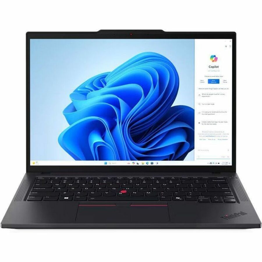 Ordinateur portable Lenovo ThinkPad T14 Gen 5 21MC004YUS 14" à écran tactile - WUXGA - AMD Ryzen 7 PRO 8840U - 32 Go - SSD 512 Go - Clavier anglais - Noir 21MC004YUS