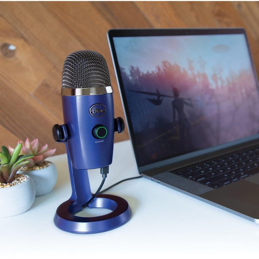 Microphone à condensateur filaire Blue Yeti Nano 988-000089