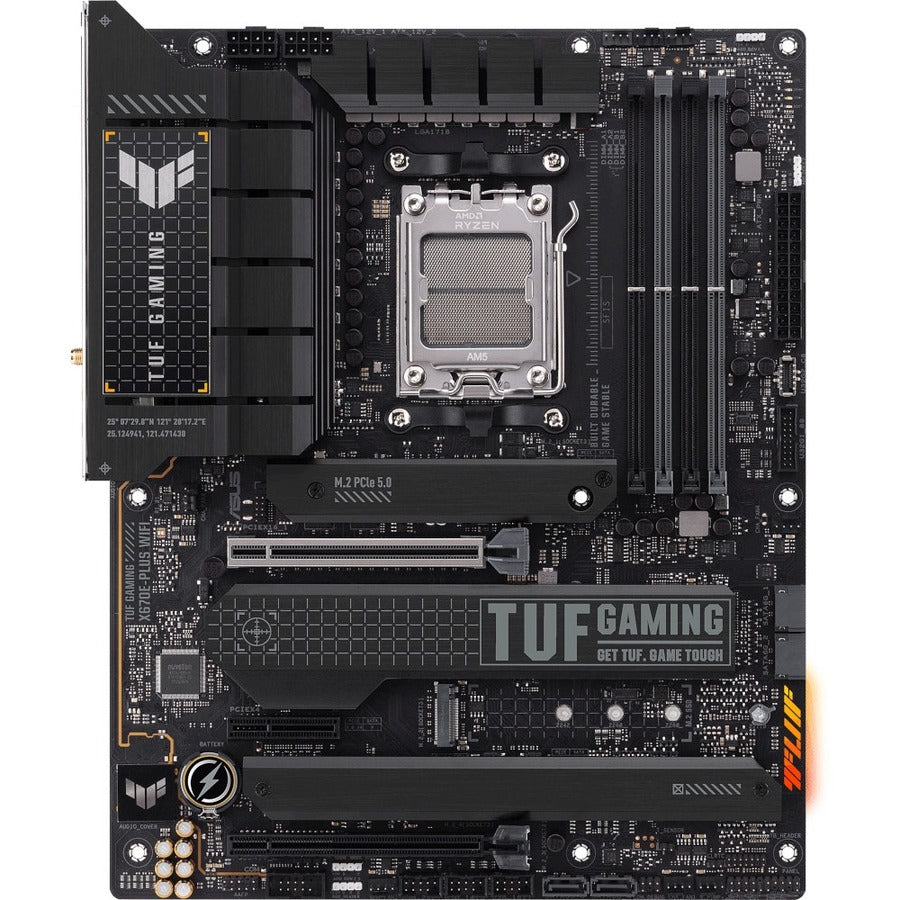 Carte mère de bureau gaming TUF GAMING X670E-PLUS WIFI - Chipset AMD X670 - Socket AM5 - ATX TUF GAMING X670E-PLUS WIFI