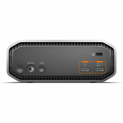 SanDisk Professional G-DRIVE PROJECT SDPHG1H-008T-NBAAD 8 TB Portable Hard Drive - External - Gray SDPHG1H-008T-NBAAD