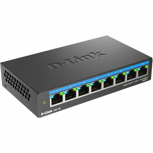 D-Link 8-Port Multi-Gigabit Unmanaged Switch DMS-108